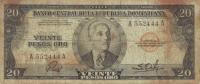 Gallery image for Dominican Republic p70a: 20 Pesos Oro